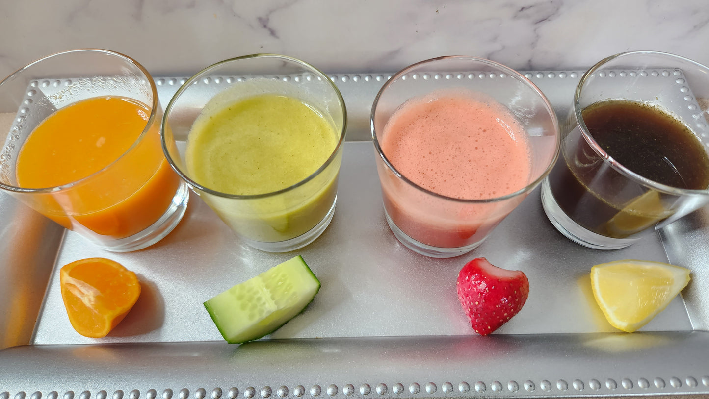 Detox Drink Flight Virtual Mixology Class Experience