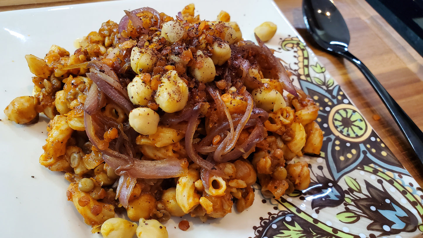 Egyptian Koshari Virtual Cooking Class Experience