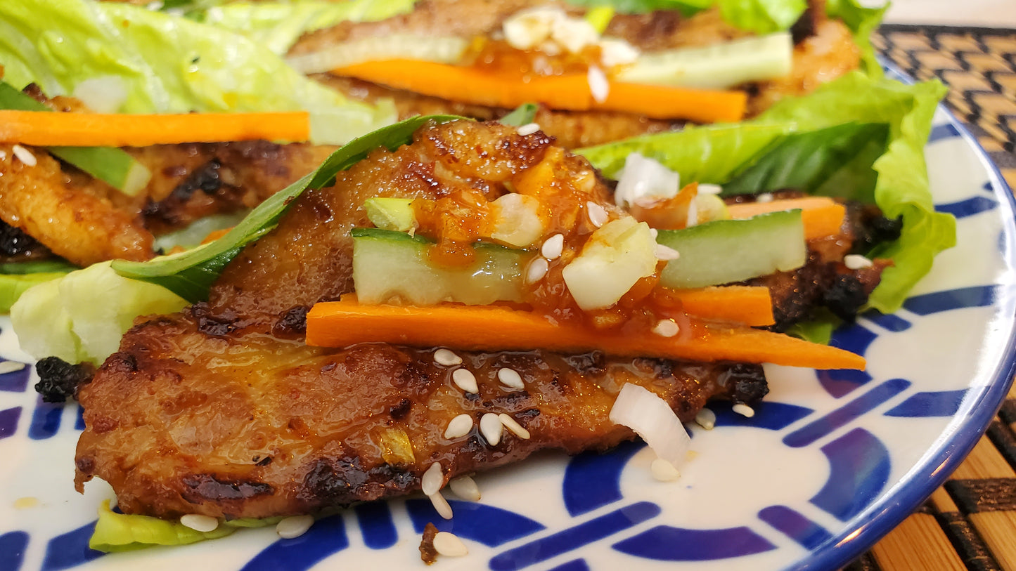 Korean Samgyeopsal Virtual Cooking Class Experience