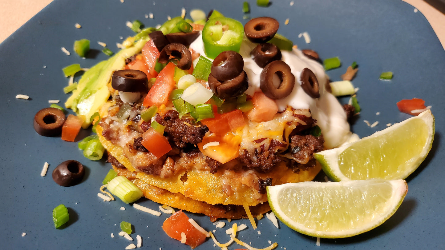 Layered Mexican Pizza Virtual Cooking Class Experience
