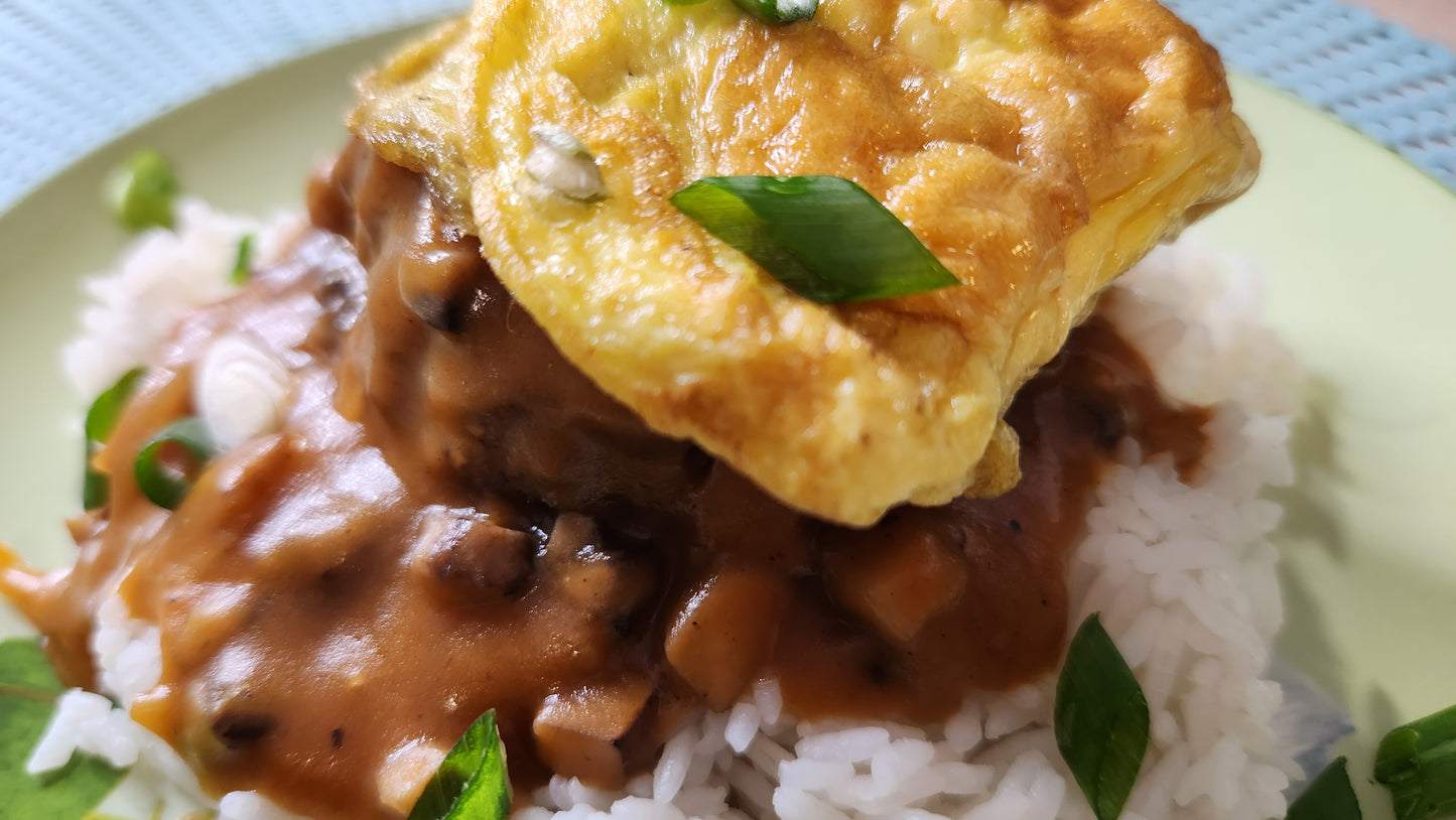 Hawaiian Loco Moco Virtual Cooking Class Experience