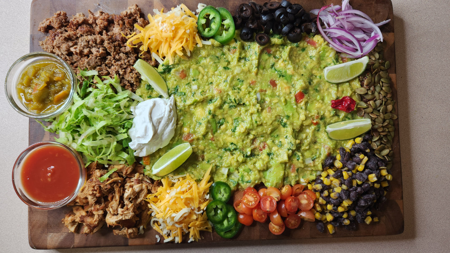 Ultimate Guacamole Board Virtual Cooking Class Experience