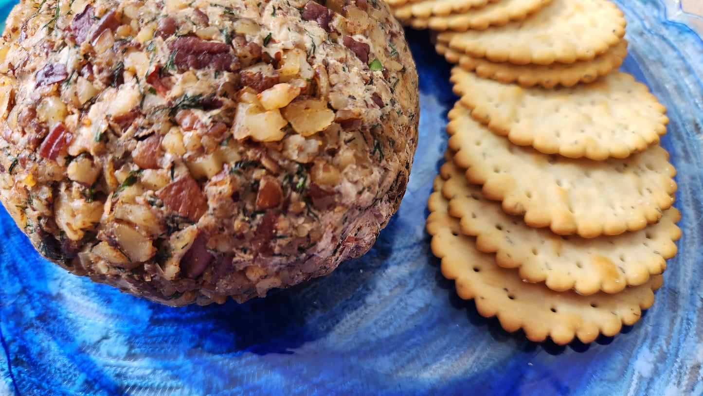 Pecan Encrusted Cheeseball Virtual Cooking Class Experience