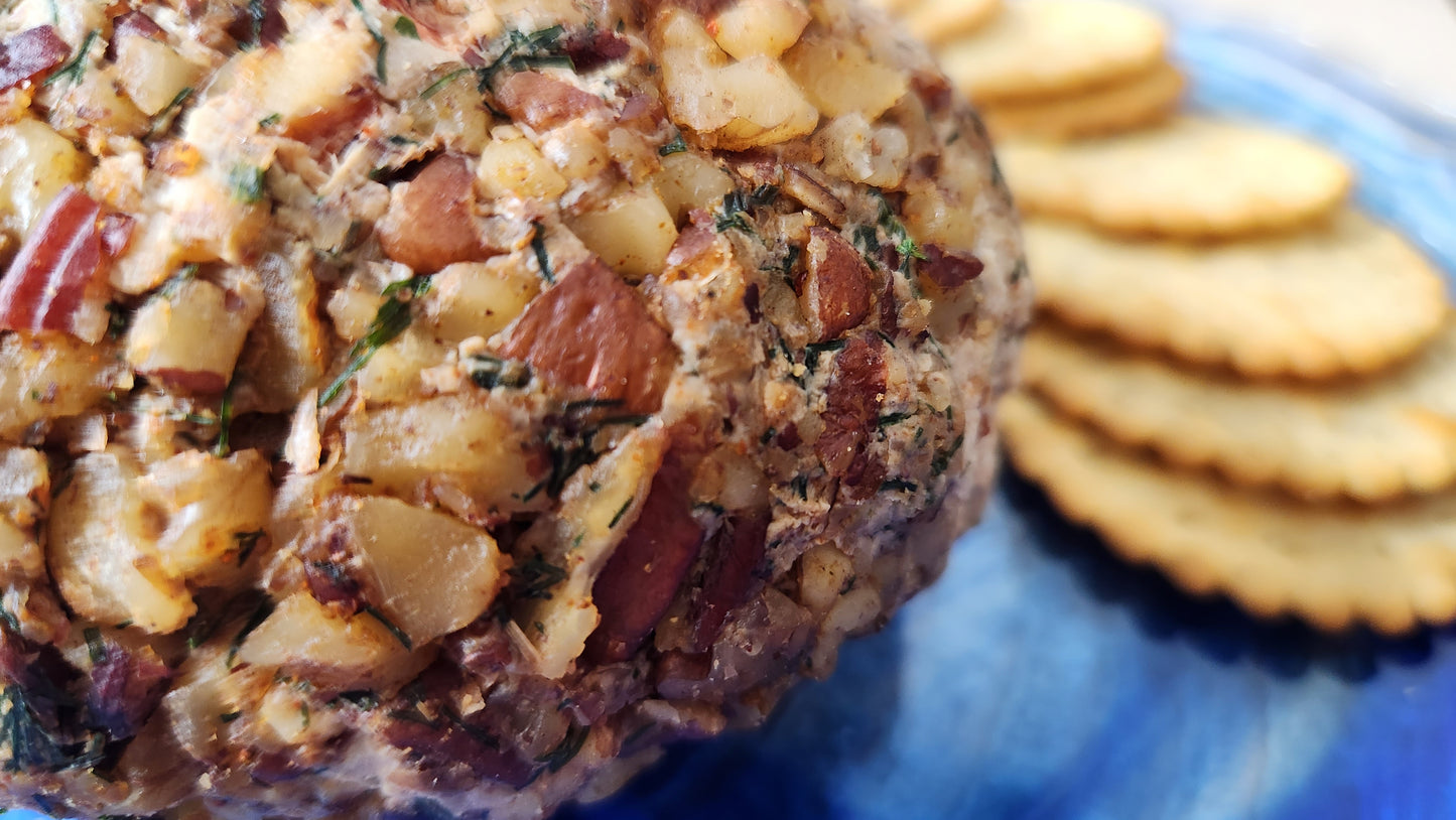 Pecan Encrusted Cheeseball Virtual Cooking Class Experience