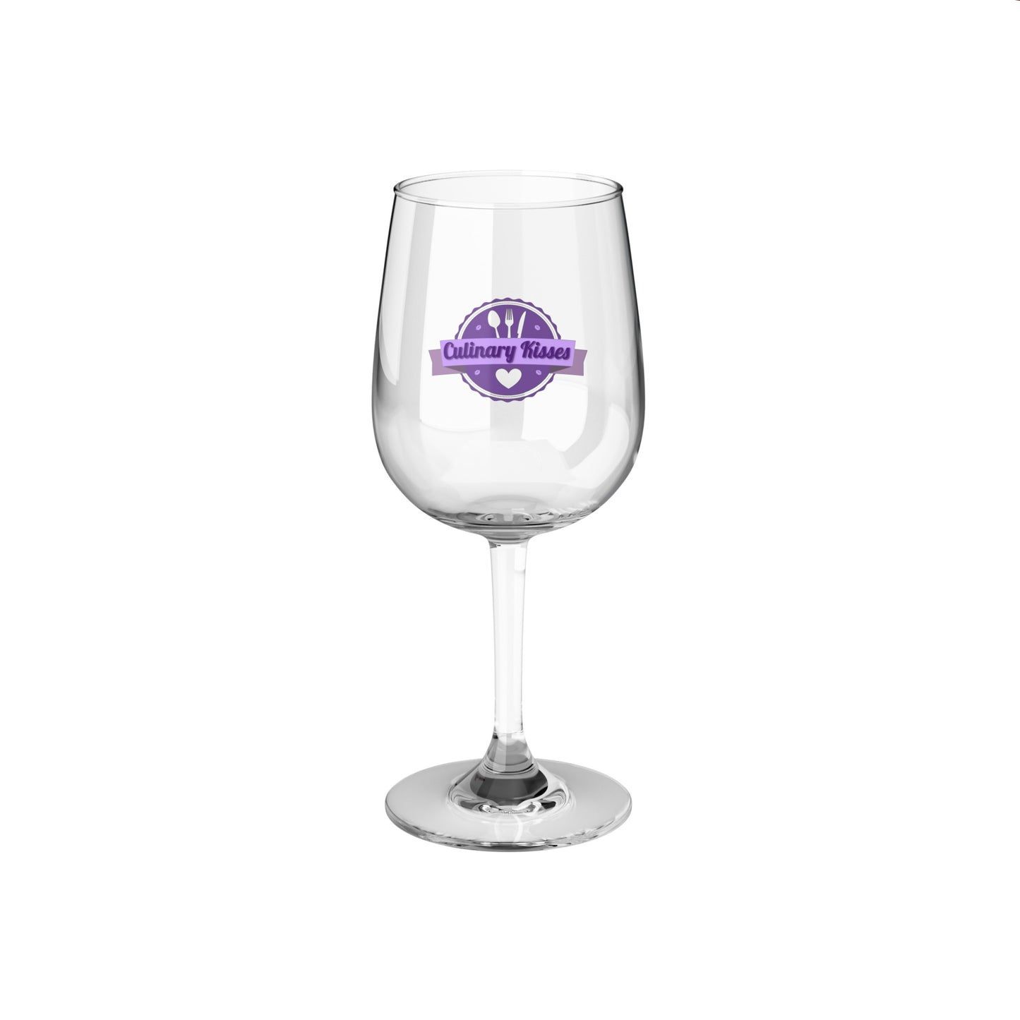 Culinary Kisses Wine Glass, 12oz