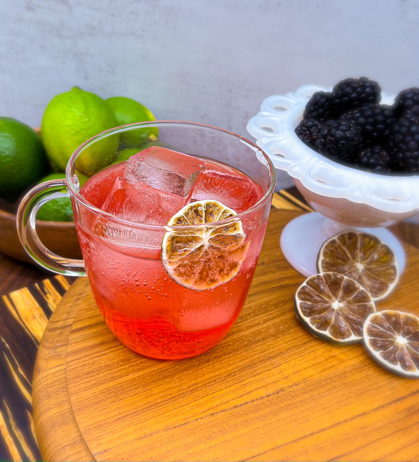 Blackberry Mule Mocktail Virtual Mixology Experience with Kit