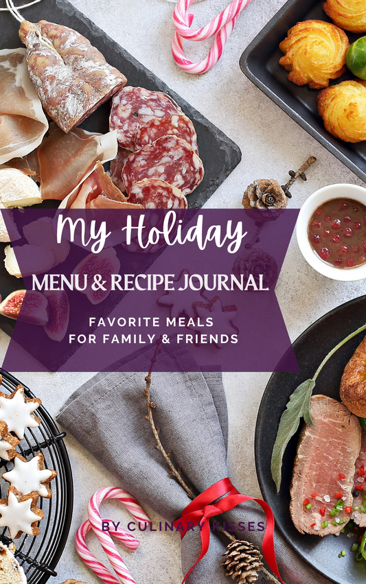 My Holiday Menu & Recipe Journal