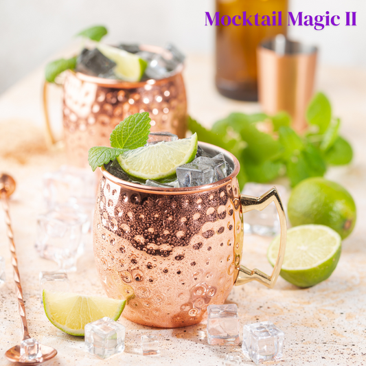 Blackberry Mule Mocktail Virtual Mixology Experience with Kit