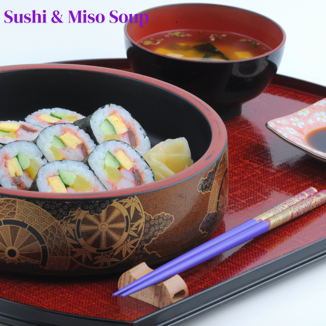 Sushi & Miso Virtual Culinary Experience with Kit