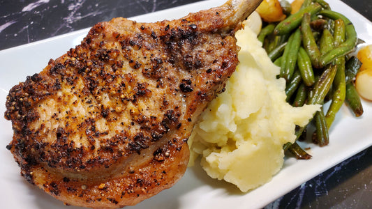 Pork Chop Dinner Virtual Cooking Class Experience