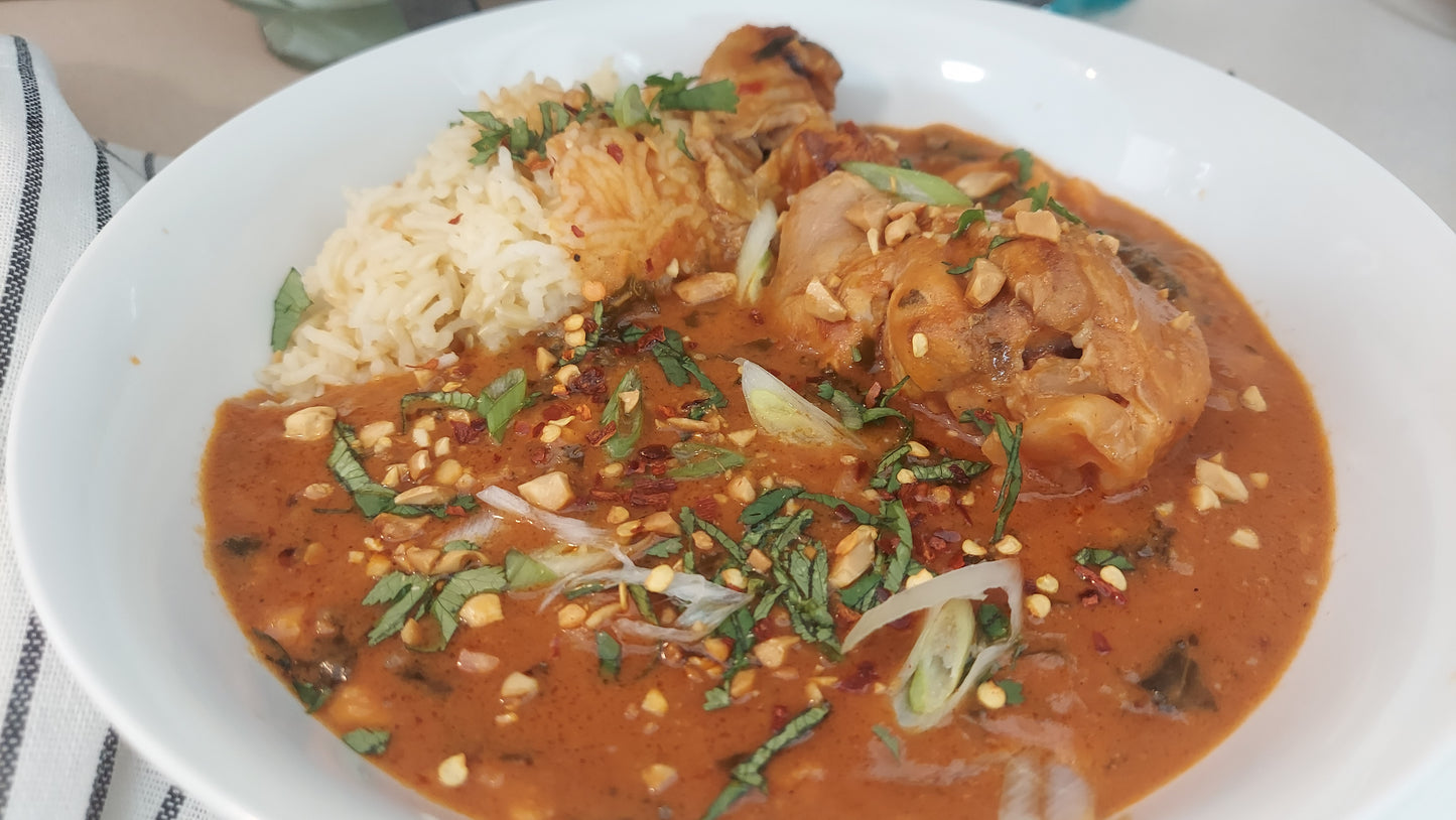 West African Peanut Stew Virtual Cooking Class Experience