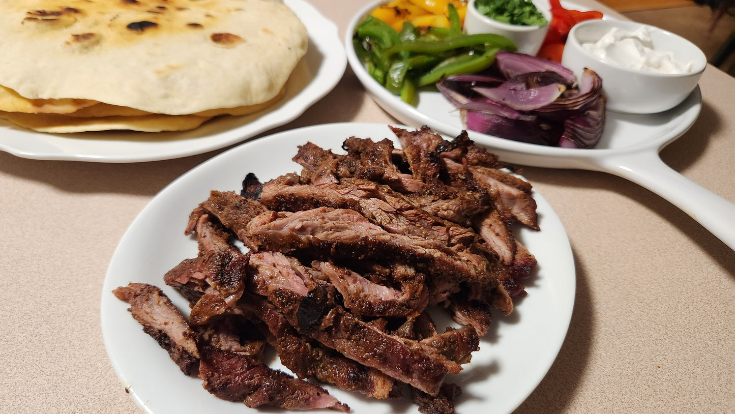 Texan Steak Fajita Virtual Cooking Class Experience