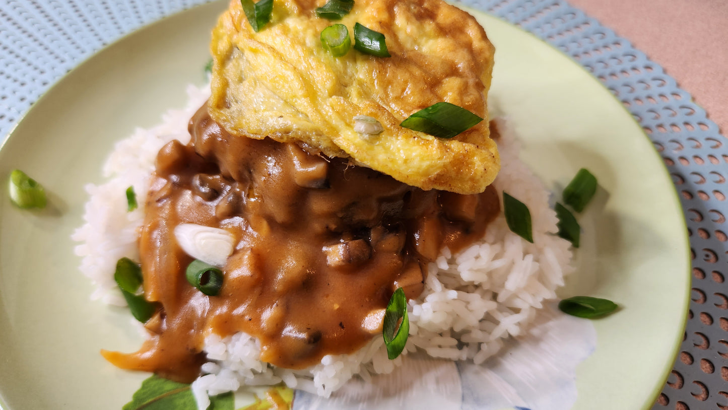 Hawaiian Loco Moco Virtual Cooking Class Experience