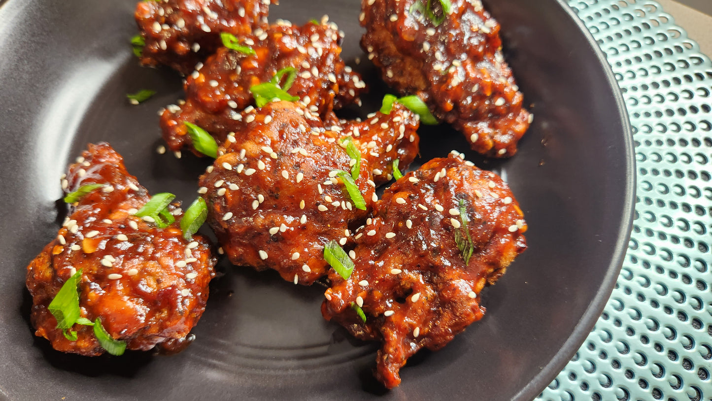 Korean BBQ Chicken Wings Virtual Cooking Class Experience