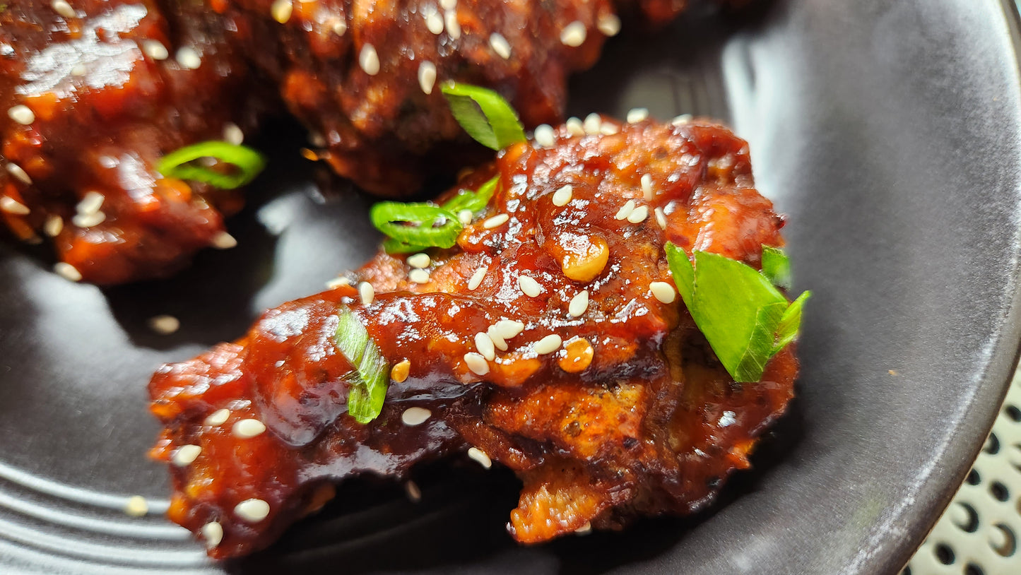 Korean BBQ Chicken Wings Virtual Cooking Class Experience