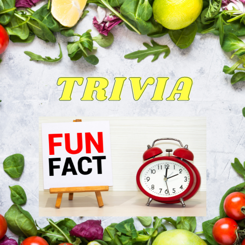 Food Trivia Game, Virtual Experience Add-On
