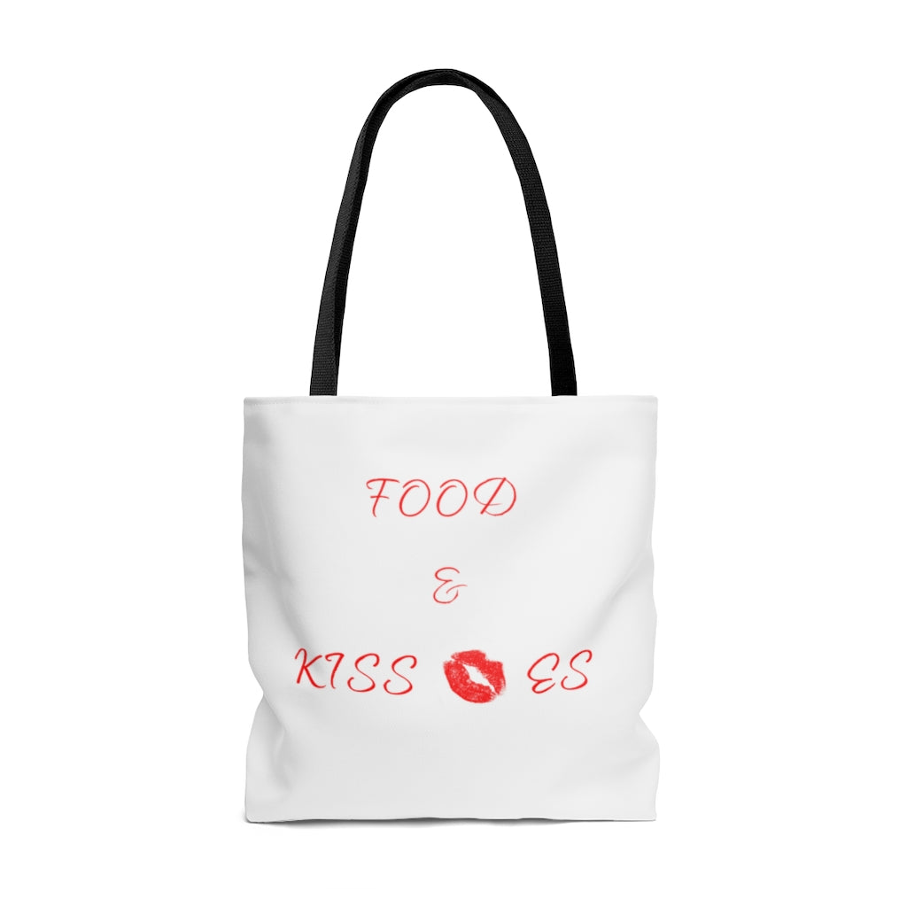 Food & Kisses Tote Bag